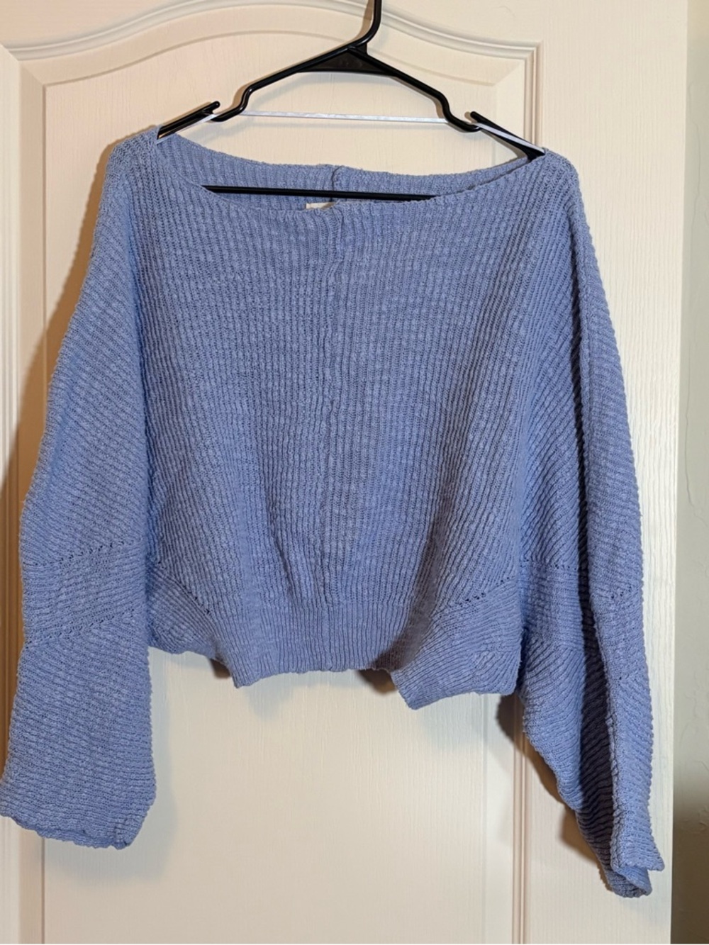 Molly Green blue sweater. Excellent condition.